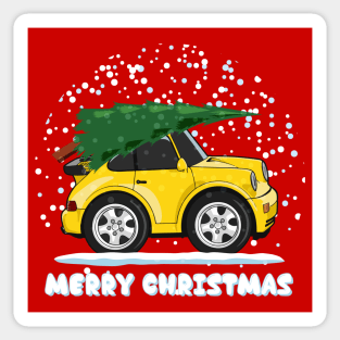 911 Caricature Xmas Sticker